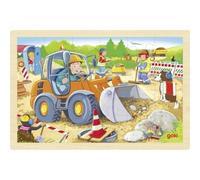 goki puzzle builder in legno 24 pezzi 1 St