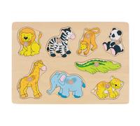 Goki Puzzle Degli Animali Dello Zoo 10 Pezzi