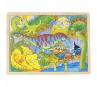 Goki Puzzle Dinosauro Puzzle IN Legno Puzzle Dino 48 Parti 57724