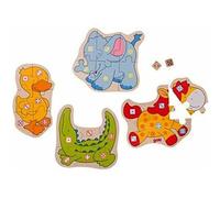 goki puzzle game con i dadi animali 1 St