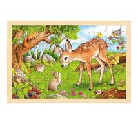 goki puzzle giostra in legno 24 pezzi 1 St