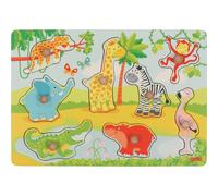 goki puzzle in legno Cuccioli africani 1 St