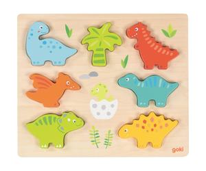 goki puzzle in legno dinosauro 1 St