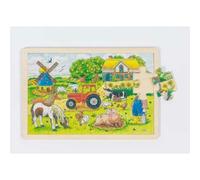 goki puzzle in legno La fattoria di Mr Miller'24 pezzi 1 St