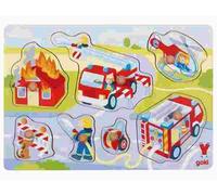 Puzzle in Legno Vigili del Fuoco in Azione