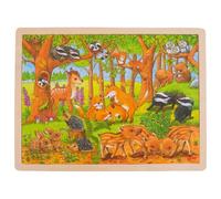 Goki Puzzle Tierkinder Nel Bosco Setzpuzzle Incastro 48 Pezzi 57734
