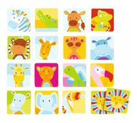 goki Safari Memory Game of Wood 1 St