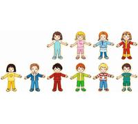 Goki- Scatola Puzzle Dress Up, Colore Misto, 57475