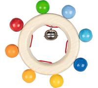 Goki Brand rattles. Rattle ranges with 8 Rainbow Pearls