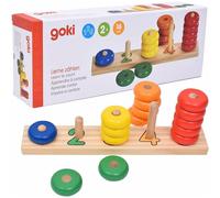 Goki Stacking puzzle of Wood Paint 1 St