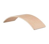 Goki- Tavola di Equilibrio, Mezzaluna Giochi di abilità, Colore Beige, 59967