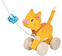 Goki - Trascinamento Gatto Palline per Bambini, Colore (Multicolore) (54896)