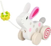Goki- Trascinare Lepre Palline per Bambini, Colore (Multicolore), Small, 54897