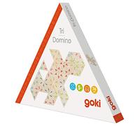 Goki 56894 Tri-Domino Game, Mixed