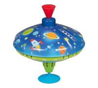 Goki 53800 LED Buzzer Peonza, Universe No aplica Peoz, multicoloured, 16.7 x 16.