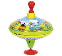 Goki Trottola Con Manico In Legno