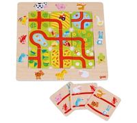 Goki- Trova la Strada, nel Campo Forme e Colori, Multicolore, Small, 56333