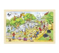Puzzle in legno visita allo ZOO GOKI 24 pezzi