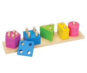 GoKi Wooden Colour Sorting Game