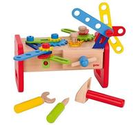 Goki Workbench 36 Pcs With Storage Box Toy NUOVO