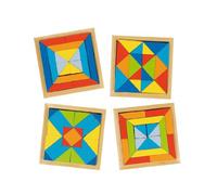 Goki- World of Shapes, Puzzle I, Colore Misto, 57572