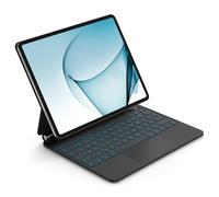 GOKOCO Custodia magnetica per tastiera per iPad Air (M3) 13 ″ e Air M2 & Pro 12,9 ″ 3a/4a/5a/6a generazione con copertura per tastiera tablet retroilluminata a 7 colori, trackpad multi-touch e