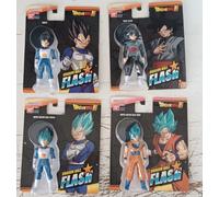 Goku e Vegeta Super Saiyan Rose Black Dragon Ball Flash Figure 10 Cm in Box