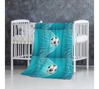 Gol di calcio, calcio vincente,Coperta morbida, calda, anti-pilling, in flanella, peluche, 76 x 127 cm