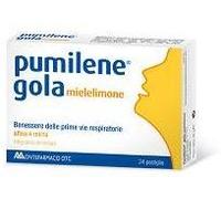 Montefarmaco - Pumilene Gola Miele e Limone Confezione 24 Pastiglie Masticabili (Scadenza Prodotto 28/07/2025) +1 CONFEZIONE OMAGGIO