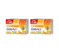 Gola Act Miele e Arancia, Integratore alimentare, Bipack da 48 Compresse