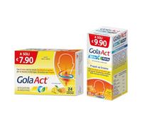 Gola Act Miele e Limone e Gola Act Spray Forte, Bipack Spray + Compresse