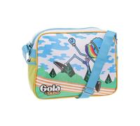 Gola, ,Bags ,Donna ,Multicolore ,ONE SIZE Borsa a Tracolla in Tessuto Bianco con Cerniera