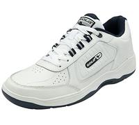 Gola Belmont 2 Wide, Scarpe da Passeggio Uomo, Bianco Blu Marino, 42 EU Larga