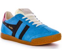 Gola Classics Elan Low Profile Suede Retro Donna Trainer Verde Nero EU 36-42