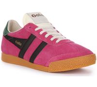 Gola Classics Elan Low Profile Suede Retro Donna Trainer Verde Nero EU 36-42