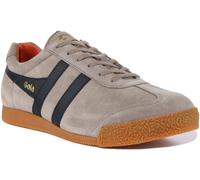 Gola Classics Harrier Casual Suede Lace Up Trainer Khaki Giallo Uomini UK 3-13