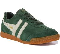 Gola Classics Harrier Equipe Suede Retro Lace Up Trainers Verde Donna UK 3 - 14