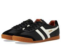 Gola Scarpe da ginnastica Equipe Suede Uomo, Nero/Bianco/Arancione Moody, 8