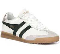 GOLA CLASSICS Siluro con Lacci 80S Gomma Suola Donna Trainer Bianco Navy UK 3 -