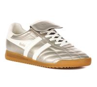 Gola Classics Stadium 86 Padded Vintage Donna Trainer In Argento Bianco EU 36-42