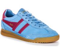 Gola Classics Tornado Weave Nylon Suede Mesh Donna Trainer Verde Rosa EU 36-42