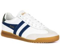 Gola Classics Torpedo Anni '80 Suola In Gomma Leather Trainer Bianco Navy 6 - 12