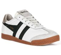 Gola CLB745WN Classici Elan Basso Pro Rétro Donna Trainer Bianco Verde UK 3 - 8