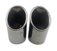 Gola Coda Dell'auto Per Chevrolet Per Malibu 8th Generation 2013 2014 2015 Punta Silenziatore Per Tubo Scarico In Acciaio Inossidabile(Black)