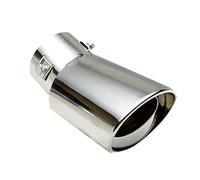 Gola Coda Dell'auto Per Jeep Per Wrangler Per Liberty Per Trailhawk Per Commander Per Renegade R AMG GT GLC Punta Silenziatore Universale In Acciaio Inossidabile(Bend)