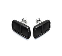 Gola Coda Per Range Per Rover Per Sport Upgrade SVR Paraurti Quadrato Marmitta Collettore Terminale Scarico Ugello 2012-2017 Scarico Auto(Nero)
