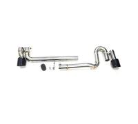 Gola Coda Per VW Per CC Marmitta Collettore Terminale Di Scarico Ugello 2009 2010 2011 2012 2013 2014 2015 2016 2017 2018 Scarico Auto Scarico Auto(Nero)