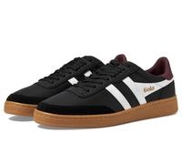 Gola Contact Leather, Sneakers Uomo, Black White Burgundy Gum, 44 EU