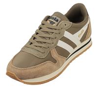 Gola Daytona Chute CMB363 - Sneaker da uomo, vestibilità standard, colore: cachi/tabacco/bianco, Bianco Tabacco Khaki, 42 1/3 EU