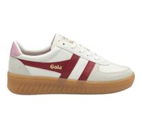 Gola Donna Grandslam Elite Scarpe, White-Deep Red-Candy-Gum, 40